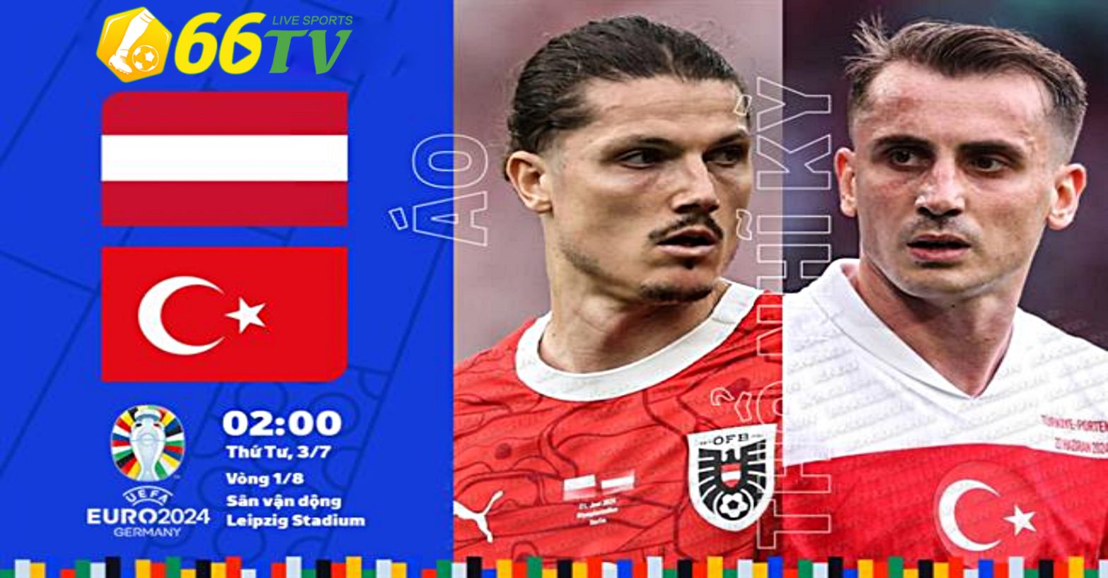 Tổng hợp trận đấu : Austria vs Turkiye