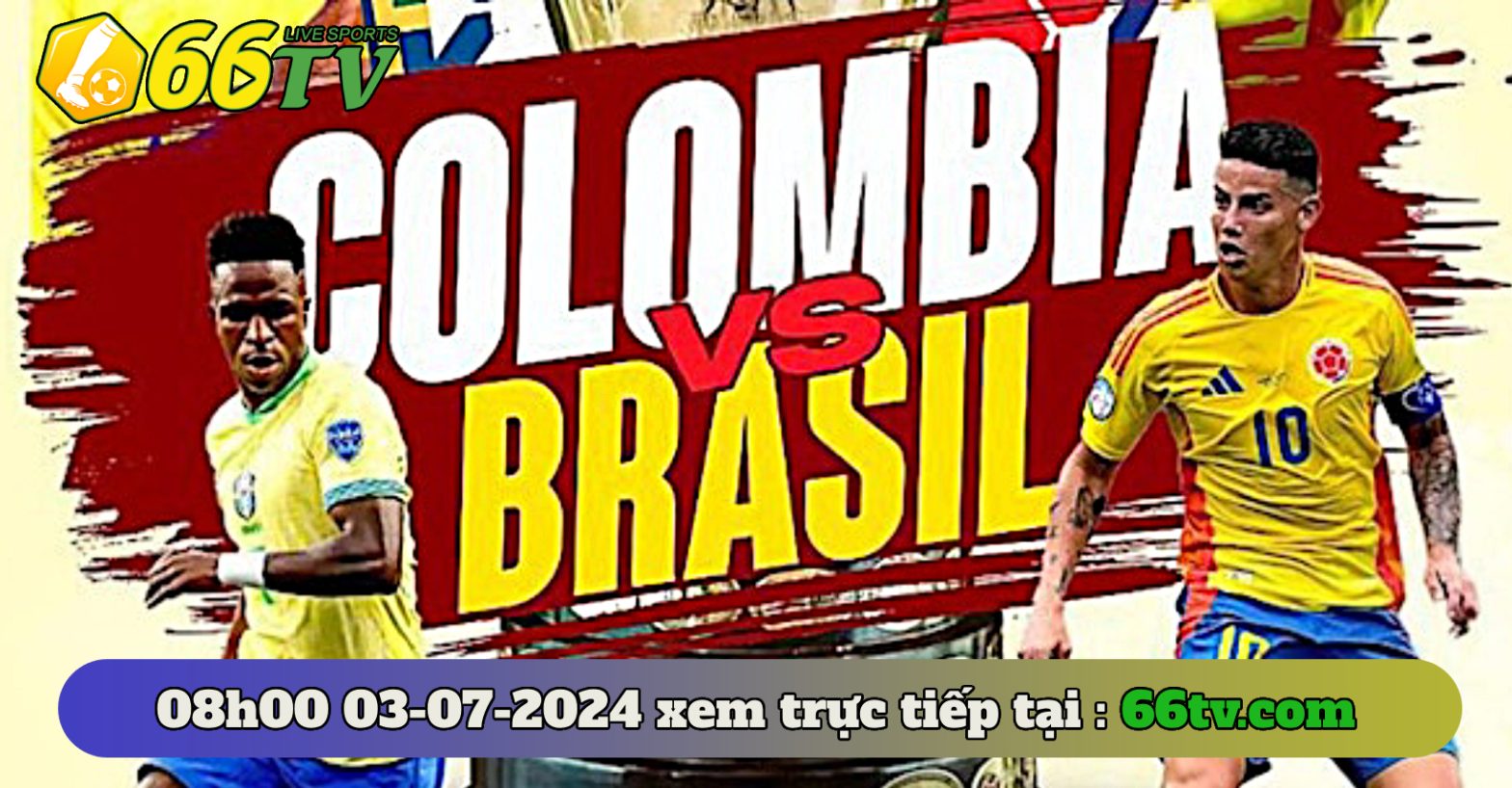 Tổng hợp trận đấu : Brazil vs Colombia