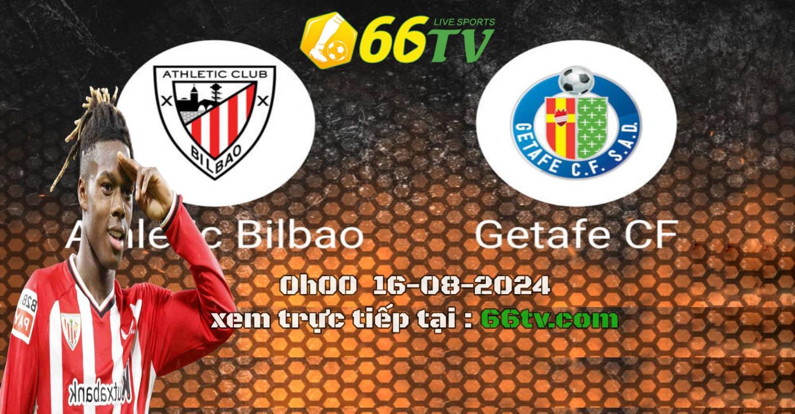 Nhận định, dự đoán Athletic Bilbao vs Getafe : Nico Williams gặp thử thách