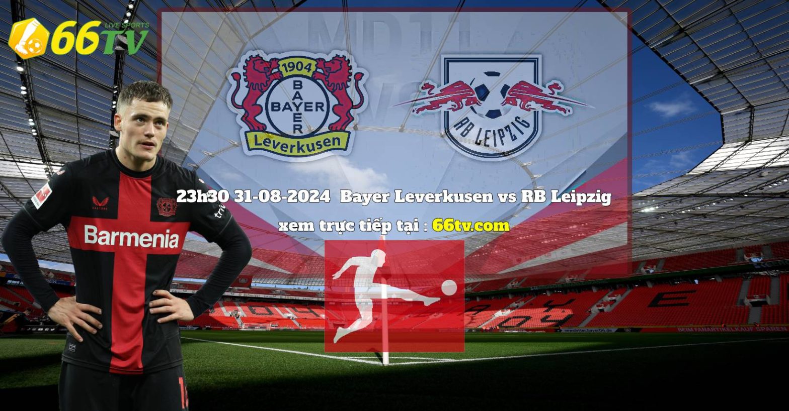 Nhận định Leverkusen vs RB Leipzig, 23h30 ngày 31/8: Chủ nhà gặp khó