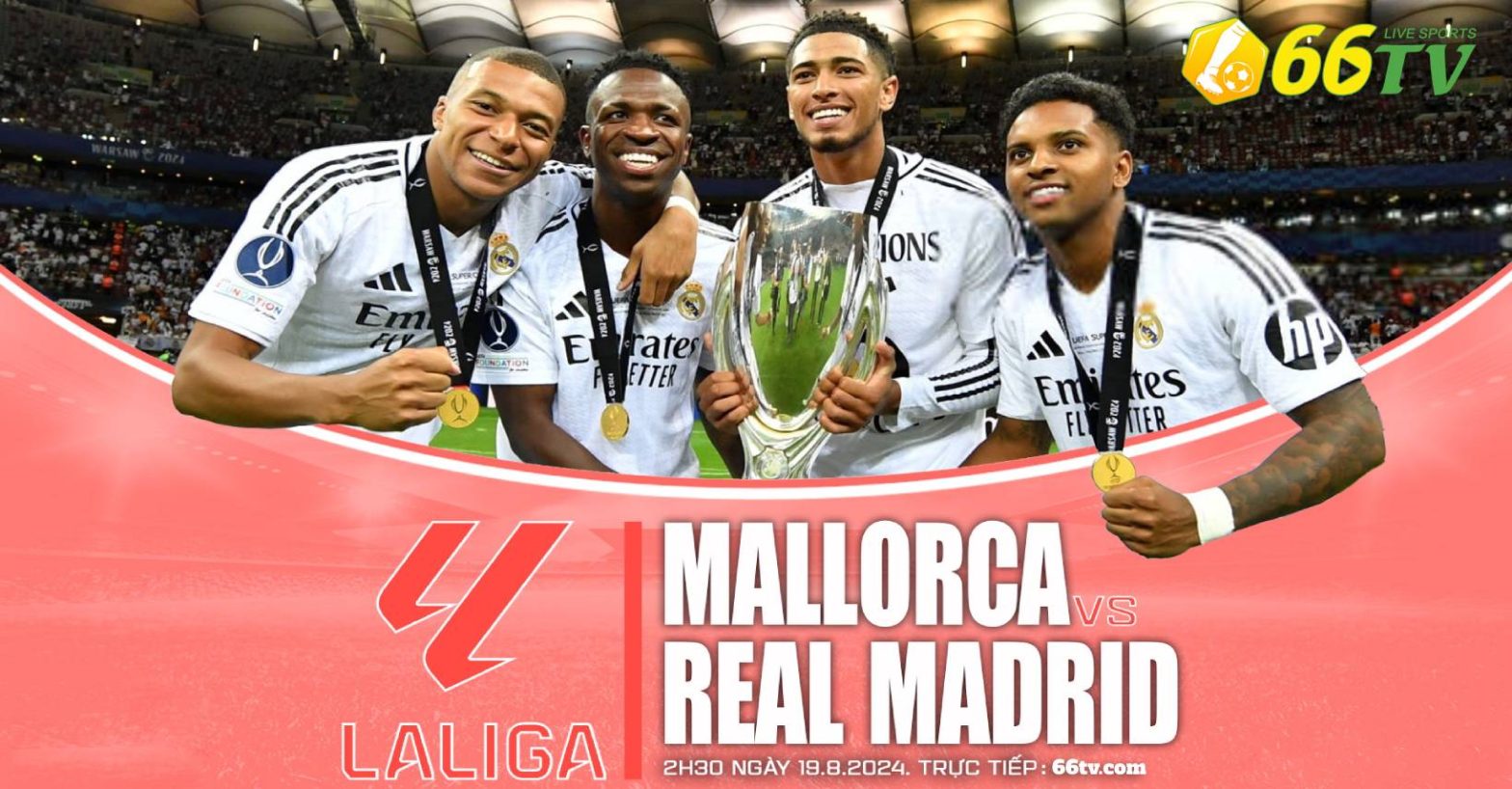 Nhận định bóng đá Mallorca vs Real Madrid, 02h30 ngày 19/8: Thêm 1 trận thắng