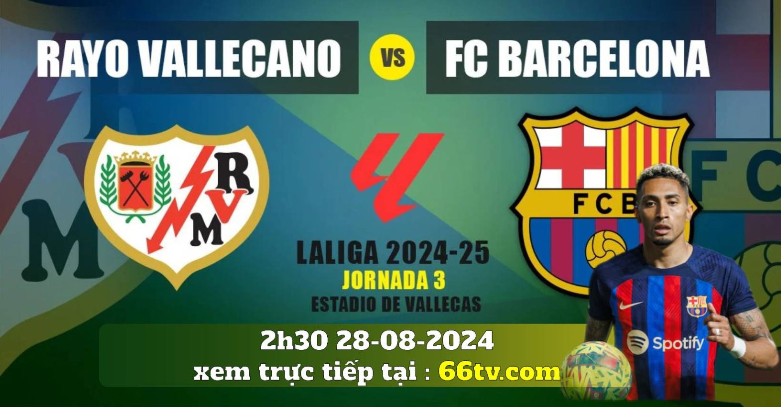 Nhận định bóng đá Rayo Vallecano vs Barca: sân khách thể hiện