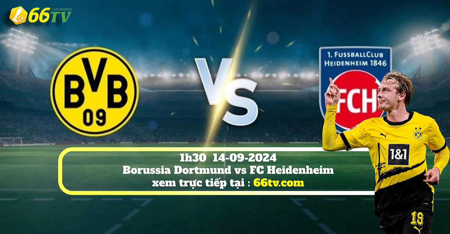 Nhận định Dortmund vs Heidenheim（1h30 14/09）: Ngôi đầu bảng cho đội chủ