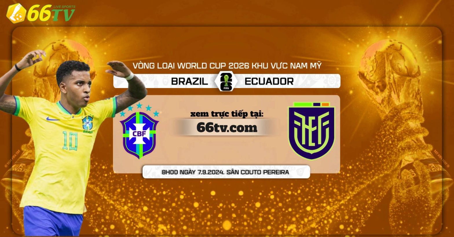 Nhận định Brazil vs Ecuador VL WC Nam Mỹ ( 8h00 07/09 ) : Cố Sức vượt khó