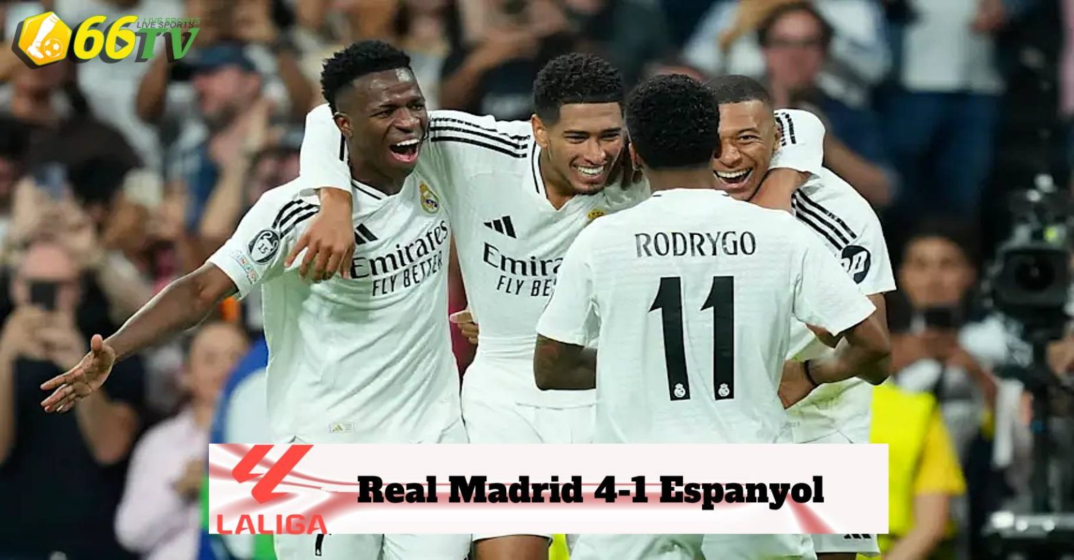 Tổng hợp trận đấu :  Real Madrid vs Espanyol