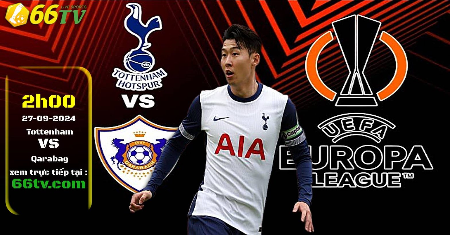 Nhận định Tottenham vs Qarabag ( 02h00 27/09 ) : Khó tránh thua trận