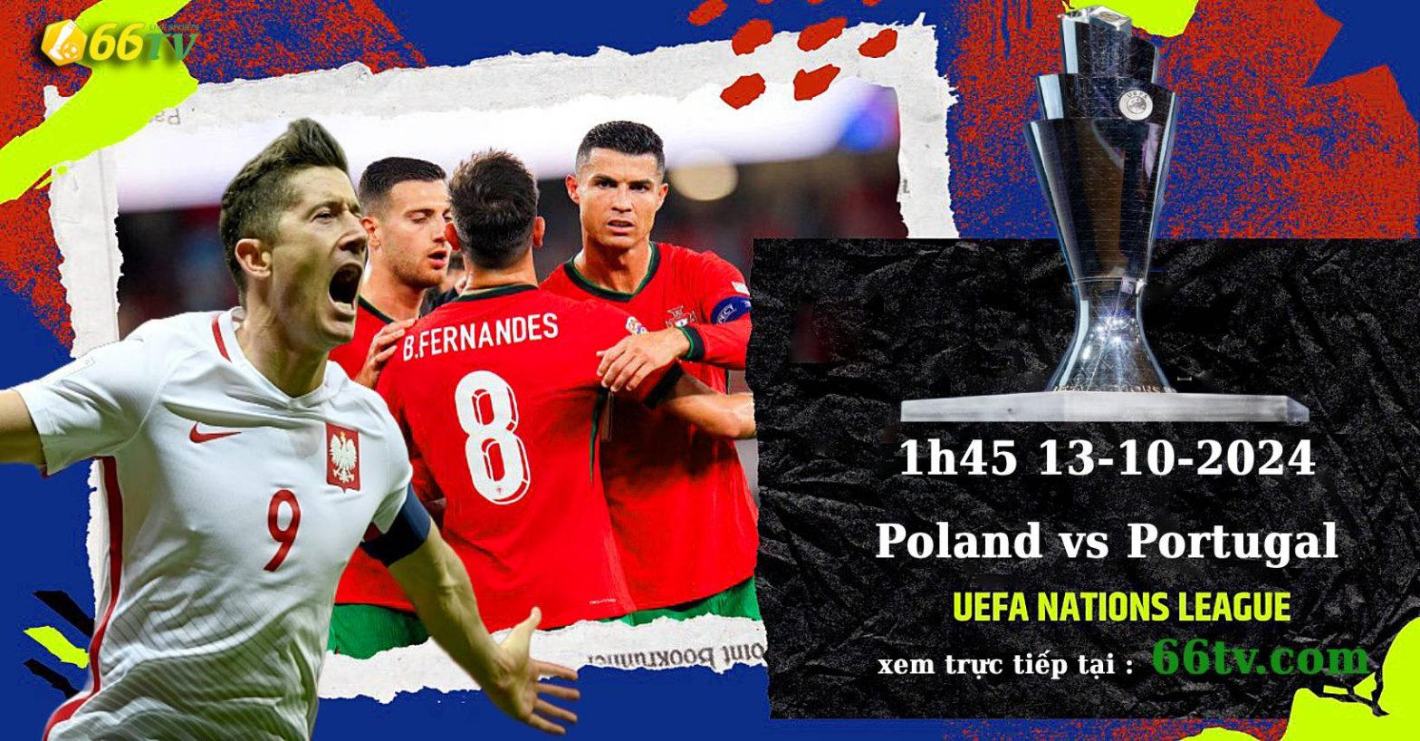 Tổng hợp trận đấu : Poland vs Portugal