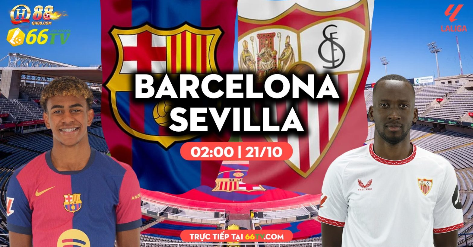 Nhận định Barcelona vs Sevilla (02h00 21/10): Khai hỏa rực bàn thắng