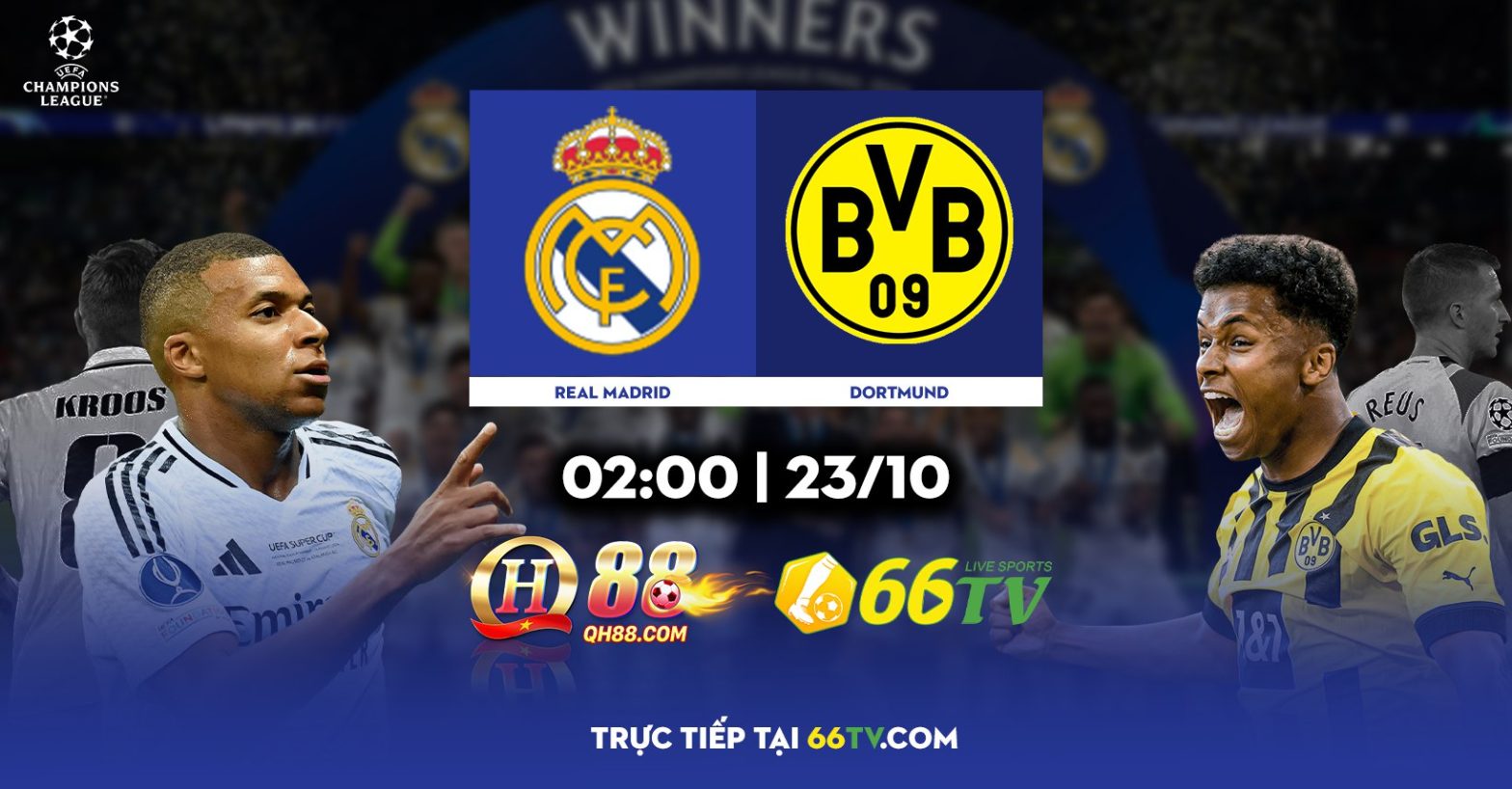 Nhận định Real Madrid vs Dortmund (02h00 23/10) : Trận đấu của nhà vô địch